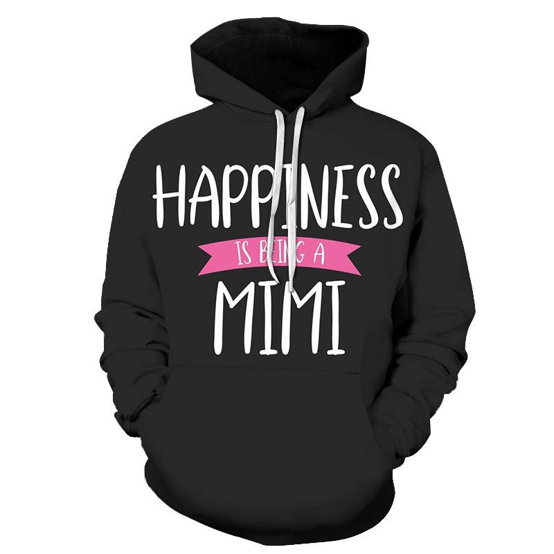 Happiness Grandma 3D - Sweatshirt, Hoodie, Pullover-My 3D Hoodie