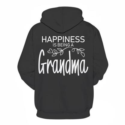Happiness Black Grandma 3D - Sweatshirt, Hoodie, Pullover-My 3D Hoodie