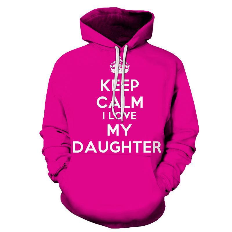 Keep Calm Mother Love 3D - Sweatshirt, Hoodie, Pullover-My 3D Hoodie