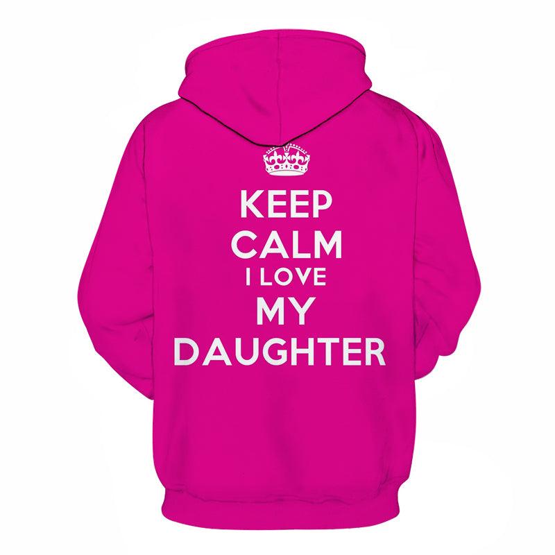 Keep Calm Mother Love 3D - Sweatshirt, Hoodie, Pullover-My 3D Hoodie