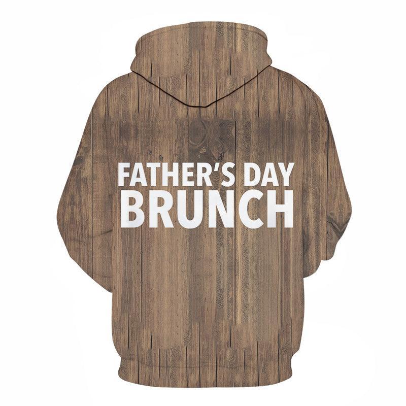 Father's Day Brunch 3D - Sweatshirt, Hoodie, Pullover-My 3D Hoodie