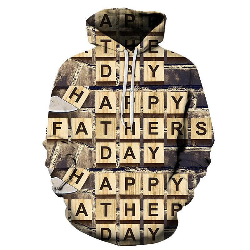 Father's Day scrabble 3D - Sweatshirt, Hoodie, Pullover-My 3D Hoodie