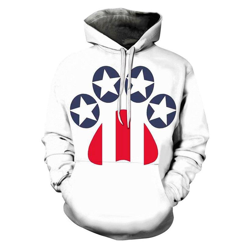 The American Eagle Claw 3D - Sweatshirt, Hoodie, Pullover-My 3D Hoodie
