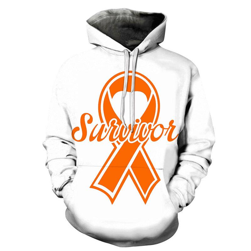 3D Cancer Survivor - Hoodie, Sweatshirt, Pullover-My 3D Hoodie
