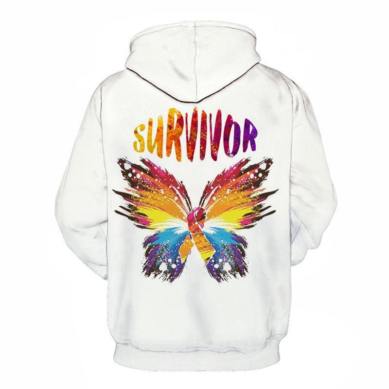 3D Rise Survivor - Hoodie, Sweatshirt, Pullover-My 3D Hoodie