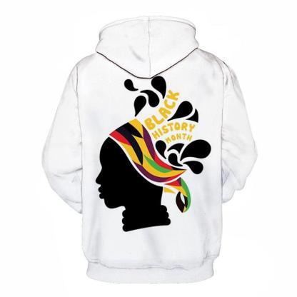 Girl Face Black History Month 3D - Sweatshirt, Hoodie, Pullover-My 3D Hoodie