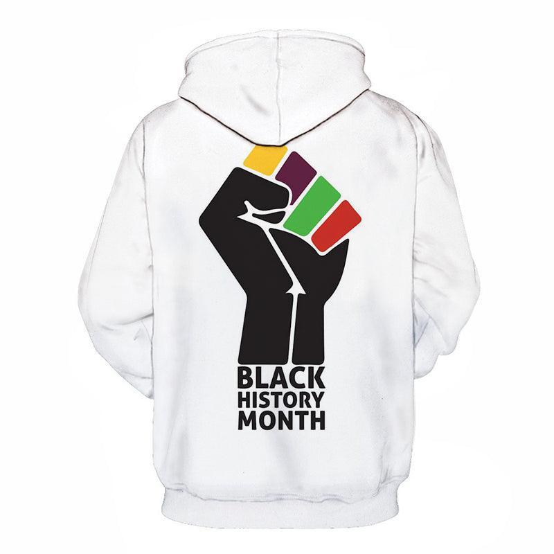 Powerful Hand Black History Month 3D - Sweatshirt, Hoodie, Pullover-My 3D Hoodie