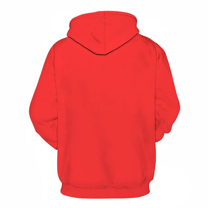 Red Orange Shade Of Red 3D - Sweatshirt, Hoodie, Pullover-My 3D Hoodie
