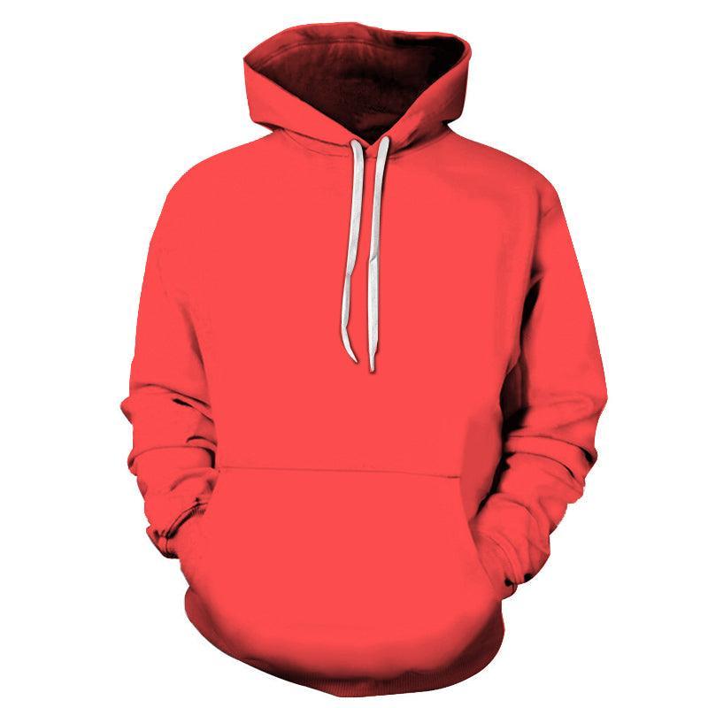 Sunset Orange Shade Of Red 3D - Sweatshirt, Hoodie, Pullover-My 3D Hoodie