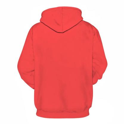 Sunset Orange Shade Of Red 3D - Sweatshirt, Hoodie, Pullover-My 3D Hoodie