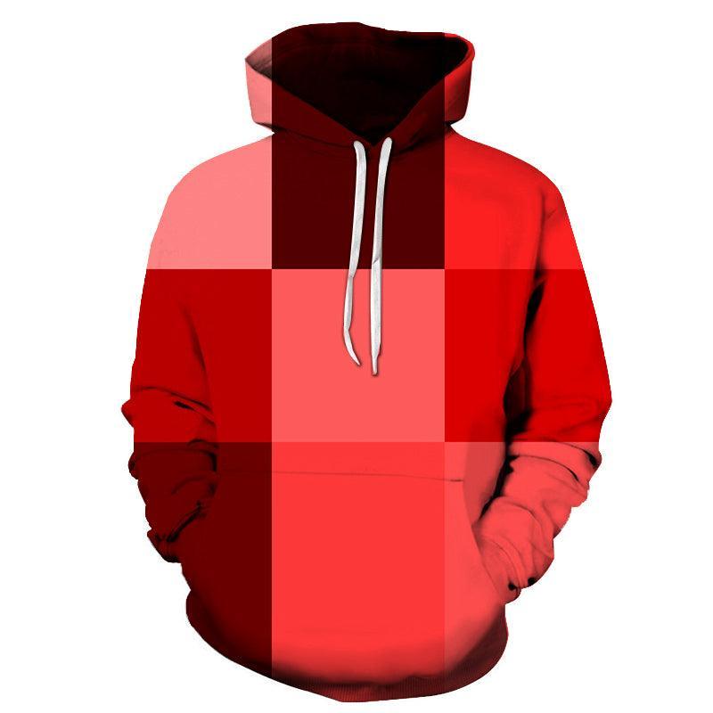 Mix Shade Of Red 3D - Sweatshirt, Hoodie, Pullover-My 3D Hoodie