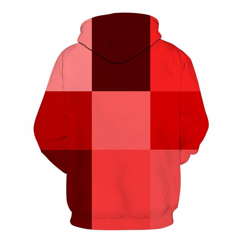 Mix Shade Of Red 3D - Sweatshirt, Hoodie, Pullover-My 3D Hoodie