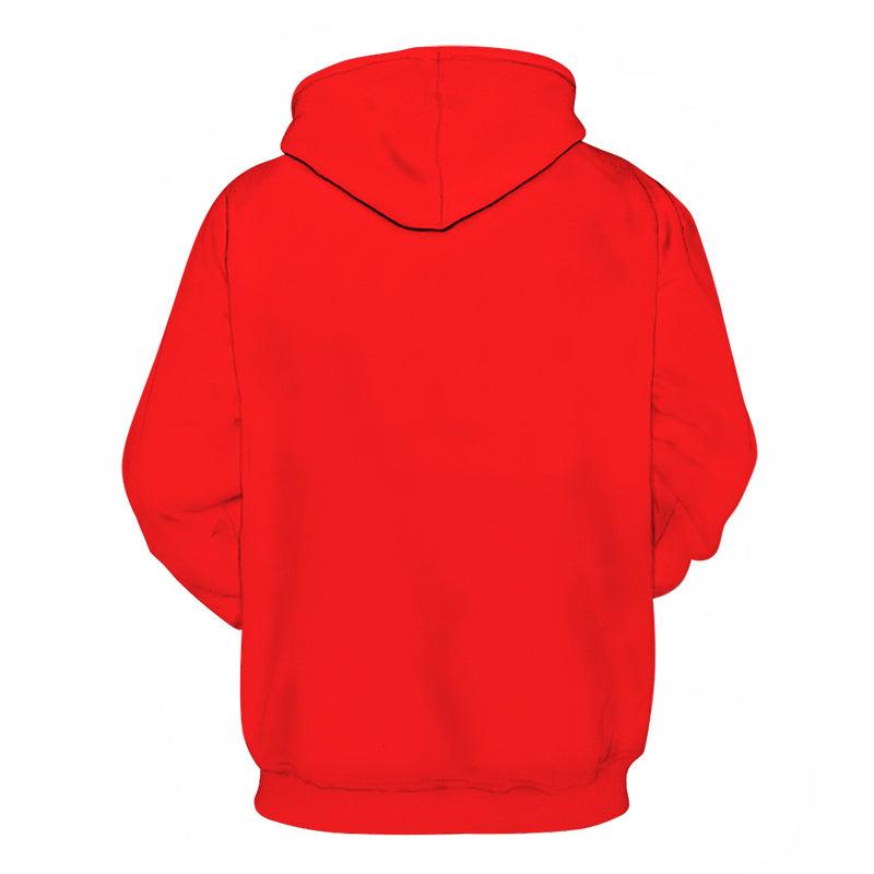 Scarlet Shade Of Red 3D - Sweatshirt, Hoodie, Pullover-My 3D Hoodie