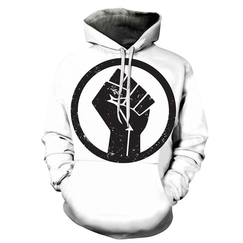 United We Stand Black Lives Matter 3D - Sweatshirt, Hoodie, Pullover-My 3D Hoodie