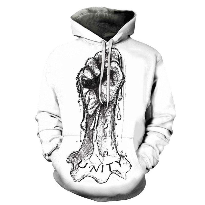 Unity Is Strong Black Lives Matter 3D - Sweatshirt, Hoodie, Pullover-My 3D Hoodie