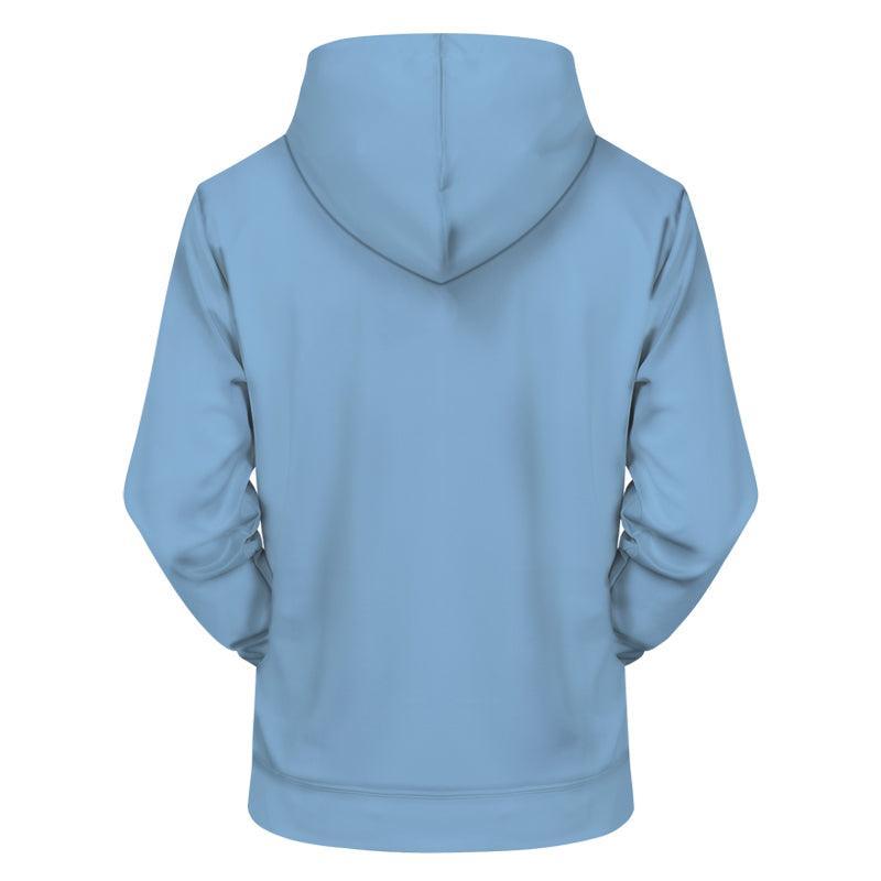 My Body My Choice Cool Blue Hoodie-My 3D Hoodie