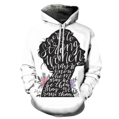 Empower Women 3D - Sweatshirt, Hoodie, Pullover-My 3D Hoodie