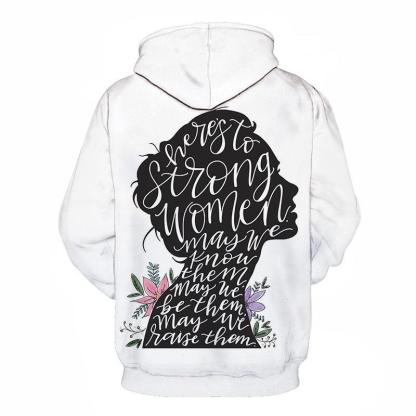 Empower Women 3D - Sweatshirt, Hoodie, Pullover-My 3D Hoodie