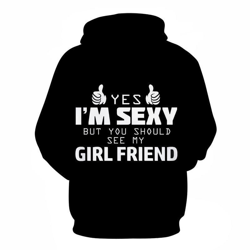 Funny Valentine 3D Sweatshirt, Hoodie, Pullover-My 3D Hoodie