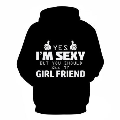 Funny Valentine 3D Sweatshirt, Hoodie, Pullover-My 3D Hoodie