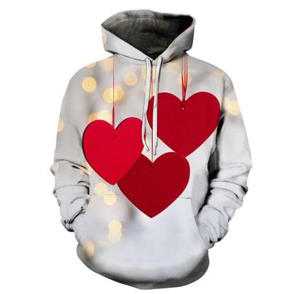 Valentine's Day 3D - Sweatshirt, Hoodie, Pullover-My 3D Hoodie