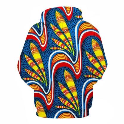 Vibrant Tribal Art  3D - Sweatshirt, Hoodie, Pullover-My 3D Hoodie