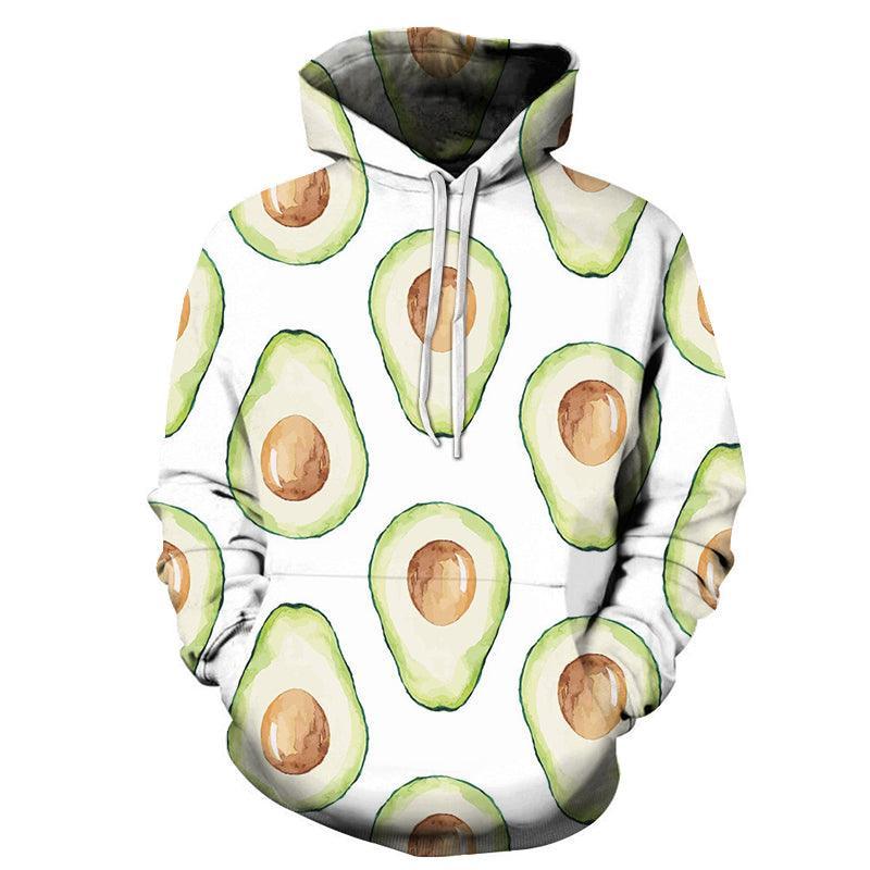 Avocado 3D Sweatshirt Hoodie Pullover-My 3D Hoodie