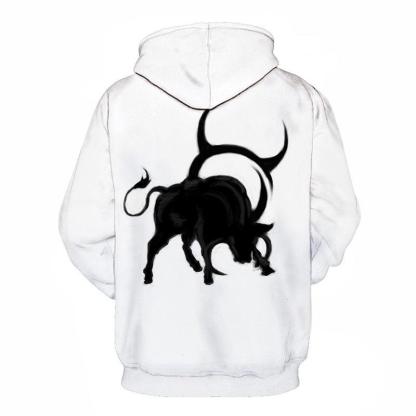The Black Taurus- April 21 to May 21 3D Sweatshirt Hoodie Pullover-My 3D Hoodie
