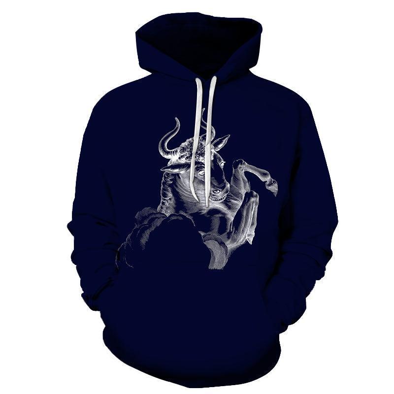 The Grey Taurus- April 21 to May 21 3D Sweatshirt Hoodie Pullover-My 3D Hoodie