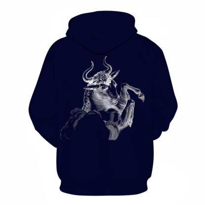 The Grey Taurus- April 21 to May 21 3D Sweatshirt Hoodie Pullover-My 3D Hoodie