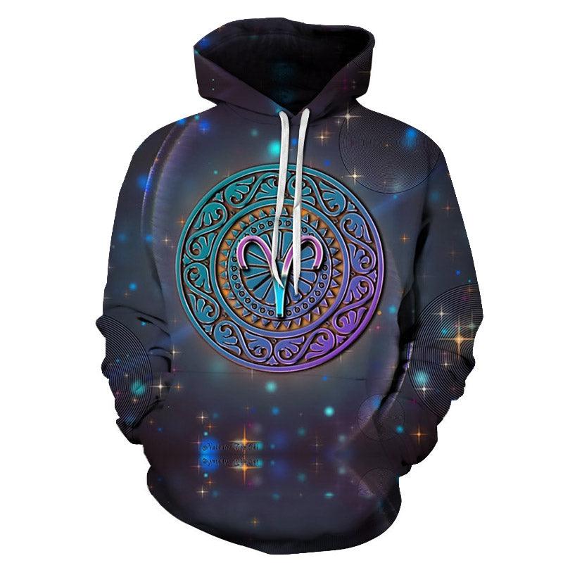 The Vibrant Aries - March 21 to April 20 3D Sweatshirt Hoodie Pullover-My 3D Hoodie