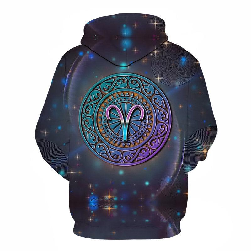 The Vibrant Aries - March 21 to April 20 3D Sweatshirt Hoodie Pullover-My 3D Hoodie