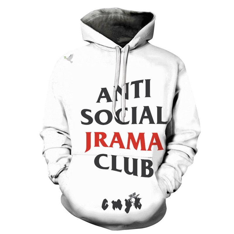 Social Drama Club 3D - Sweatshirt, Hoodie, Pullover-My 3D Hoodie