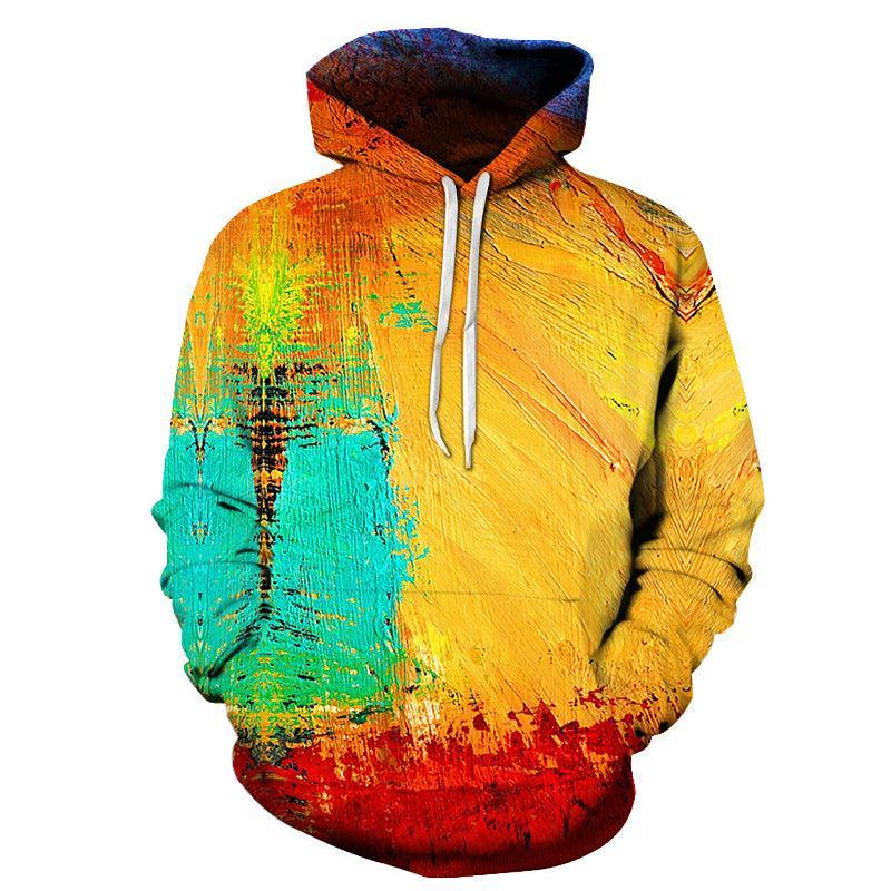 Oil Painting 3D - Sweatshirt, Hoodie, Pullover-My 3D Hoodie