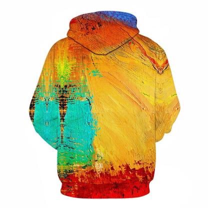 Oil Painting 3D - Sweatshirt, Hoodie, Pullover-My 3D Hoodie