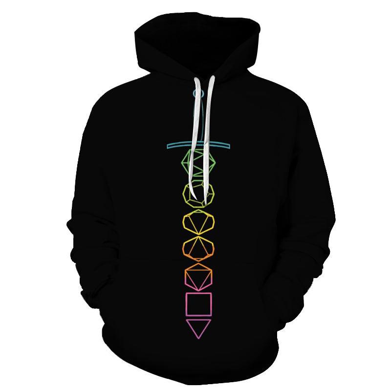 The Pride Arrow 3D - Sweatshirt, Hoodie, Pullover-My 3D Hoodie