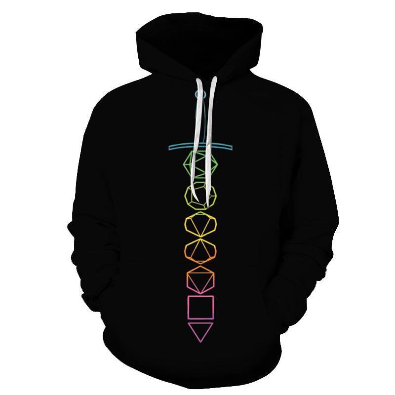 The Pride Arrow 3D - Sweatshirt, Hoodie, Pullover-My 3D Hoodie