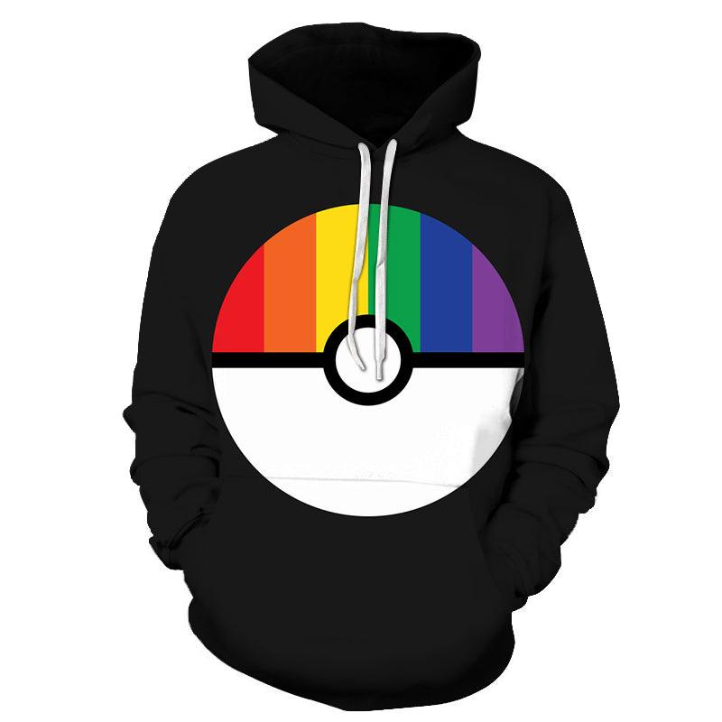 The Pride Circle 3D - Sweatshirt, Hoodie, Pullover-My 3D Hoodie