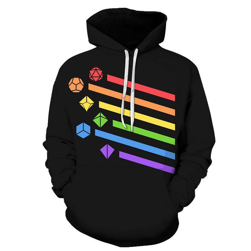 The Pride Rays 3D - Sweatshirt, Hoodie, Pullover-My 3D Hoodie
