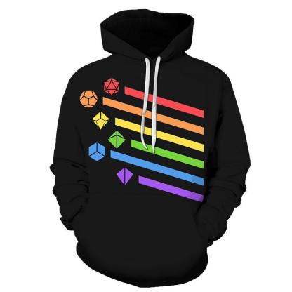 The Pride Rays 3D - Sweatshirt, Hoodie, Pullover-My 3D Hoodie