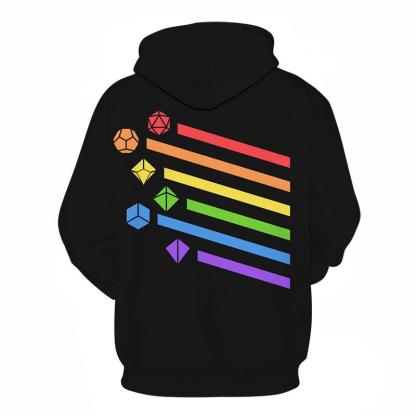 The Pride Rays 3D - Sweatshirt, Hoodie, Pullover-My 3D Hoodie