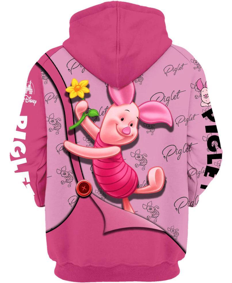 Adorable Piglet Hoodie-My 3D Hoodie