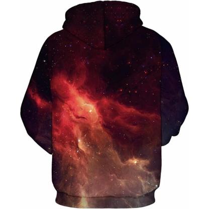 Galaxies Printed Pullover Hoodies-My 3D Hoodie