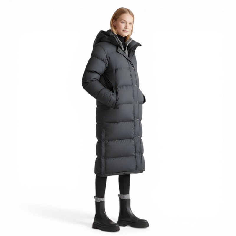 Long Puffer Jacket For Women For Winters