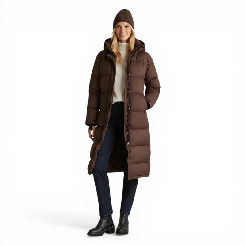 Long Puffer Jacket For Women For Winters