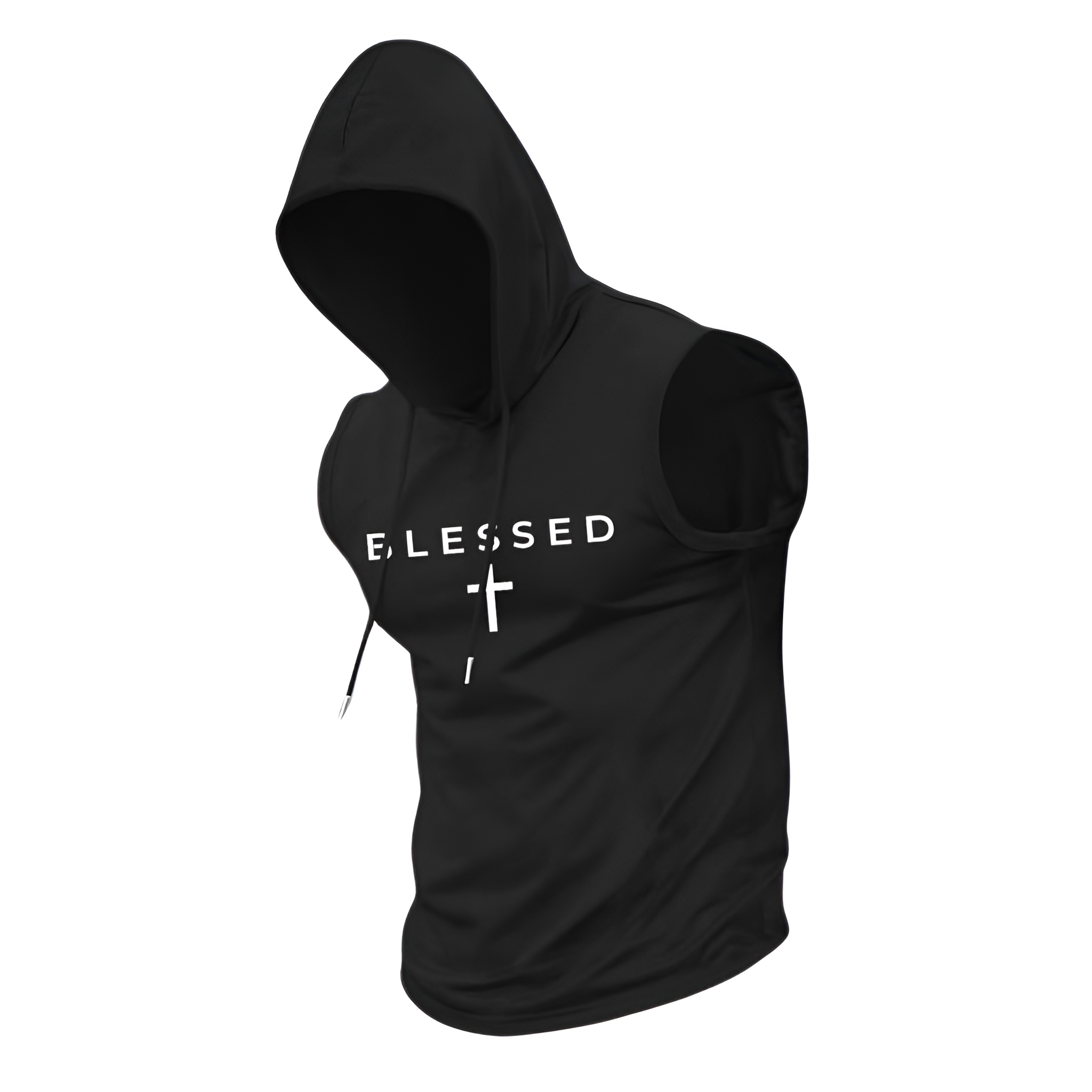 Blessed Sleeveless Hoodie