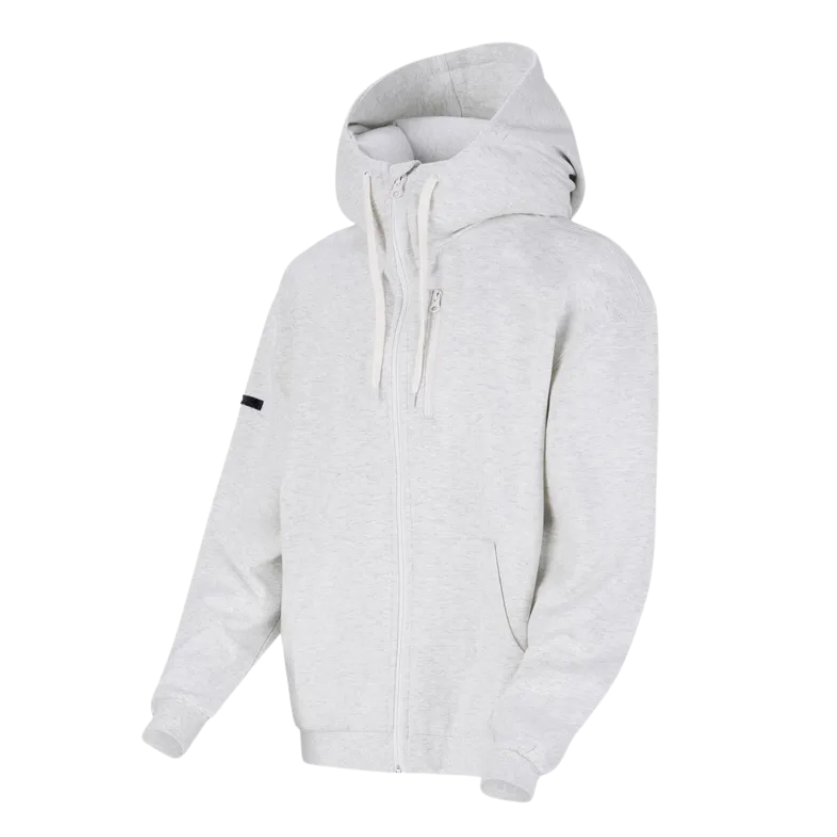 Full Zip Up Travel Hoodie With Built In Inflatable Pillow