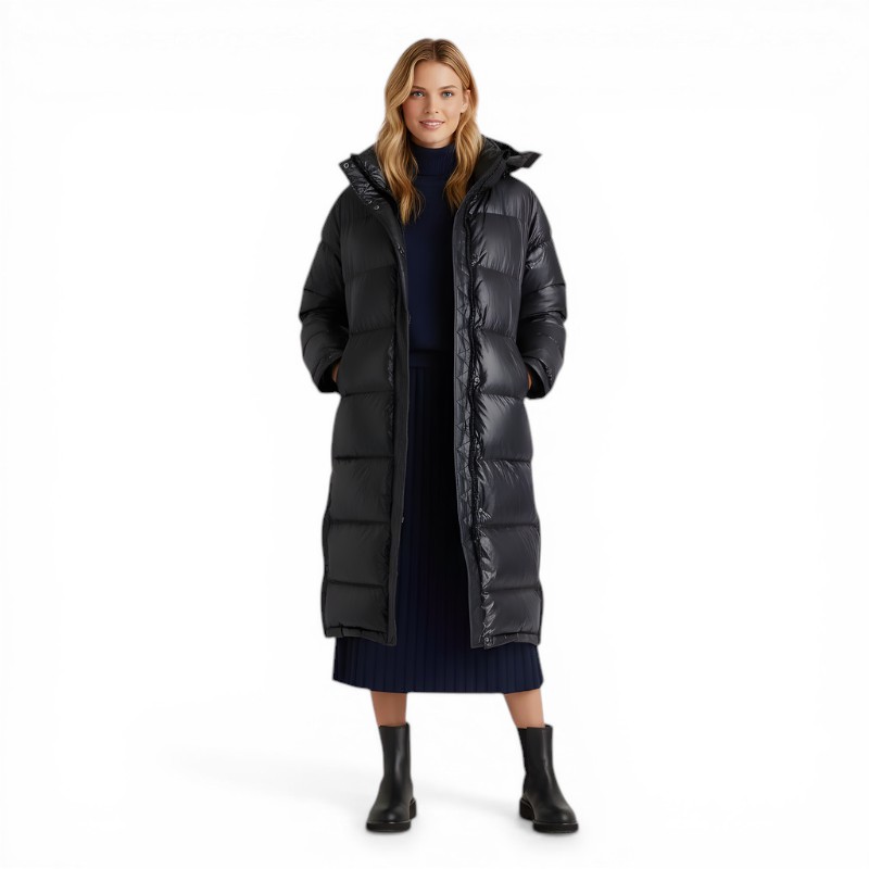 Long Puffer Jacket For Women For Winters