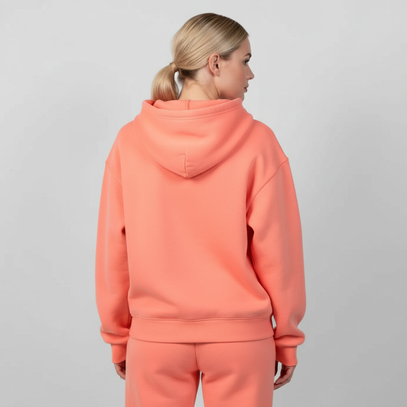 Oversized Fleece Pullover Hoodie For Women