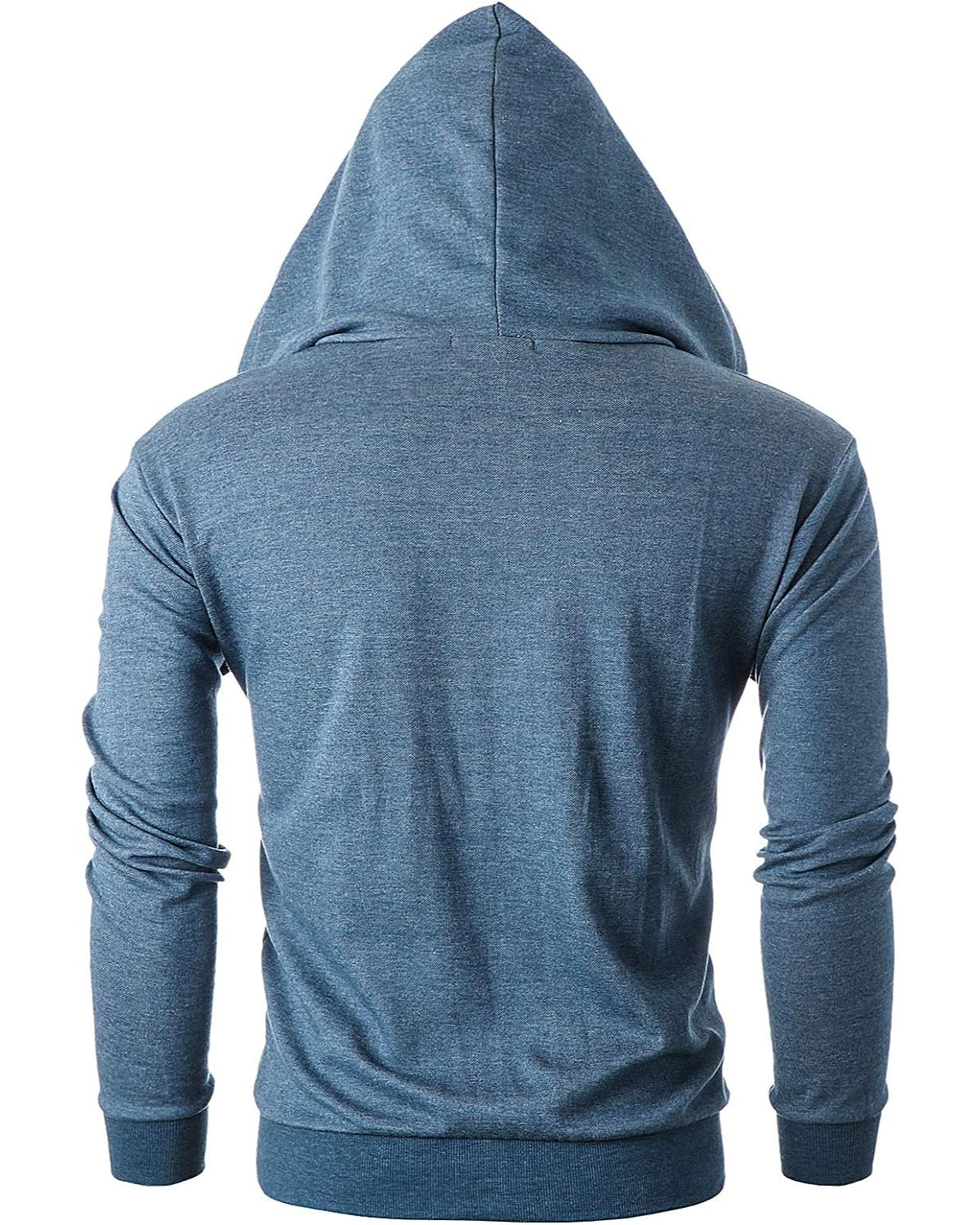 Casual Slim Fit Zip Up Hoodie-My 3D Hoodie